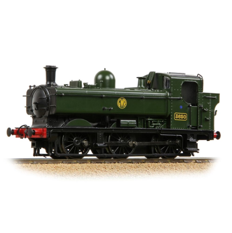 BBL-32198 Bachmann Branchline GWR 8750 Pannier Tank 3650 GWR Green (Shirtbutton) OO-Scale DCC-Ready