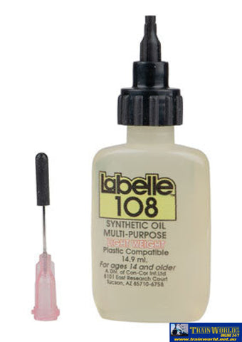 430-108 Labelle No. 108 Light Weight Plastic-Compatible Motor Oil - 1/2oz 14.8mL Tool