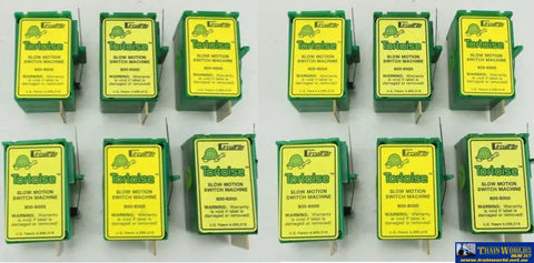 800-6012 Circuitron Tortoise Slow-Motion Switch-Machine (12-Pack) Track/Accessories