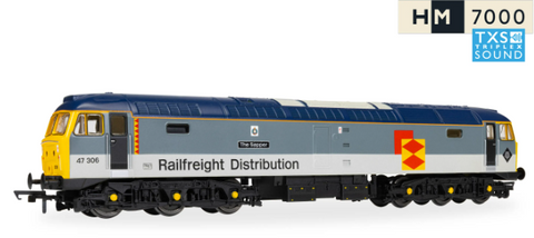 HMR-R30440TXS Hornby Railroad Plus RfD Class-47 Co-Co 47306 'The Sapper' Era-11 DCC/Sound-Fitted