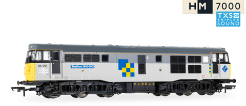 HMR-R30439TXS Hornby Railroad Plus TLF Construction Class-31 Co-Co 31271 'Stratford 1840-2001' Era-11 DCC/Sound-Fitted