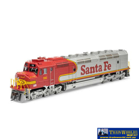 ATH-G18373 Athearn Genesis F45u Locomotive with DCC & Sound ATSF #96 HO-Scale Locomotive
