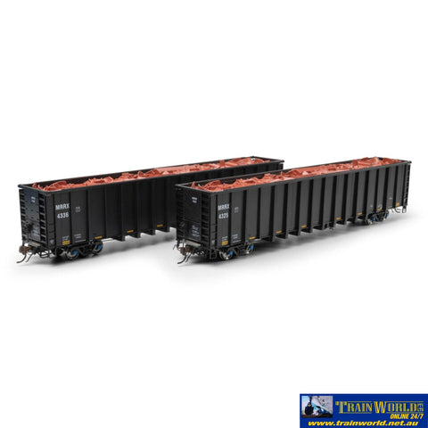 ATH-G76718 Athearn Genesis HO NSC 6400 Gondola MRRX #4325/4336 (2) - Rolling Stock