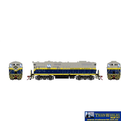 Ath-G82365 Athearn Genesis Ho Gp9 Locomotive With Dcc & Sound Nar #201 Scale