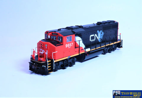Atl-10001402 Atlas-Silver Gp40-2(W) #9657 Cn Cnna Ho Scale Dcc Ready Locomotive