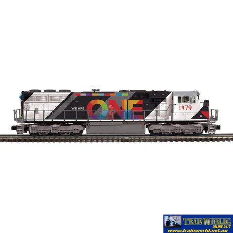 ATL-30138225 Atlas-Premier SD70MAC LOCOMOTIVE UNION PACIFIC (ONE) 1979 (GRAY/WHITE/RED/ORANGE/BLUE) DCC/DCS Sound Smoke