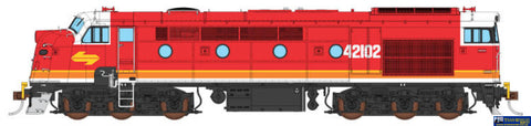 AUS-42128S Auscision 421-Class 42102 SRA ’Candy with Red-Roof & Yellow L7-Logo’ HO-Scale DCC/Sound-Fitted Locomotive