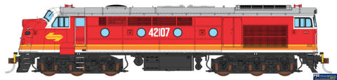 AUS-42129S Auscision 421-Class 42107 SRA ’Candy with Grey-Roof & Yellow L7-Logo’ HO-Scale DCC/Sound-Fitted Locomotive
