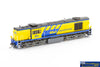 AUS-4545S Auscision 45-class #45s1 Silverton ’Yellow/Blue’ DCC/Sound-Fitted - Locomotive