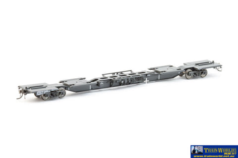 Aus-Afv01 Auscision Nsw Tvf-Type Flexi-Van Container-Wagon Ptc Black (1966-1979) #Tvf-12402; 12405;