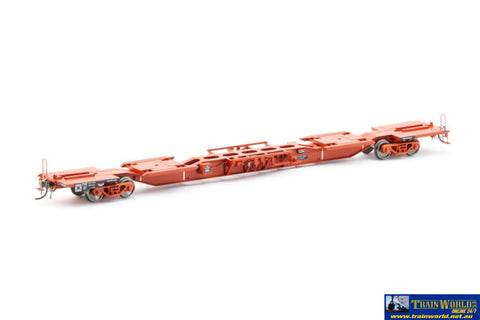 Aus-Afv04 Auscision Vic Tvf-Type Flexi-Van Container-Wagon Vr Wagon-Red (1964-1966) #Tvf-16;