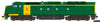 AUS-CLF03S Auscision CLF-Class #CLF2 Australia Southern Railroad *Green/Yellow* HO-Scale DCC/Sound-Fitted Locomotive