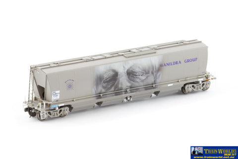 AUS-NFH12 Auscision MGFH Flour-Hopper ’Manildra Group’ (Ronald ’Fox’ Bennett) *Wagon Grime* #MGFH-1738-V HO-Scale