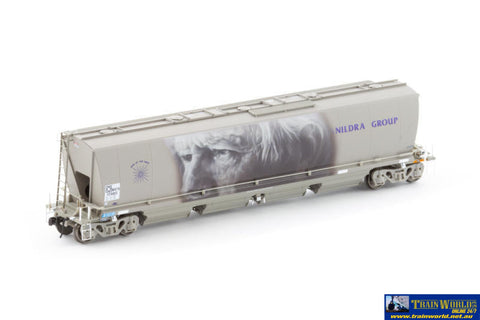 AUS-NFH14 Auscision MGFH Flour-Hopper ’Manildra Group’ (Ronald Nicka) *Wagon Grime* #MGFH-1748-G HO-Scale Rolling Stock