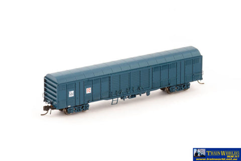 AUS-NNLV23 KLV-Type Louvered Van ’PTC Blue’ *Single Wagon* N-Scale - Rolling Stock