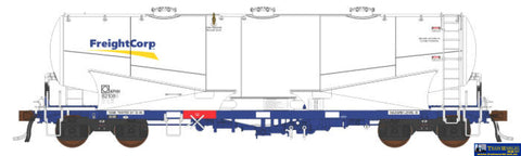 AUS-NPH02 Auscision NPHH Cement-Hopper (4-Pack) ’FreightCorp White/Blue with FC-Logos’ #NPHH 82108-D; 82112-D; 82102-S