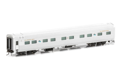 Aus-Nps53 Auscision Fam Sleeping Cars Nswgr Silver With Black/blue L7-Logos 1975-84 Era #fam-2382