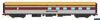 AUS-SPC03 Auscision Club-Car VR Heritage ’Victoria’ Maroon/Yellow *1996-2004* (Single Car) HO-Scale Rolling Stock