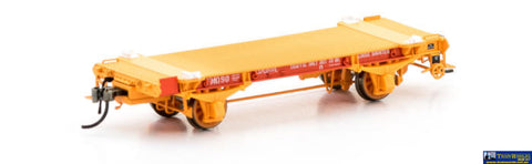 Aus-Vfw23 Auscision Kmq-Type Container-Wagon Version-1 Explosives Wagon Red/Orange Body Version 1(6