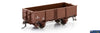 Aus-Vfw83 Auscision Iz Open Wagon Vr Brown (1955-1960 Era) 6 Pack Ho Scale Rolling Stock