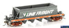 Aus-Vhw23 Vhdx-Type Quarry-Hopper Tangerine/Orange With V/Line Freight Logos #Vhdx-204M Ho Scale