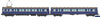 AUS-VPS44 Auscision Harris VR Blue/Gold 1975-1988 Era 2 Door Type 3 - 4 Car Set DCC-Ready HO-Scale - Locomotive