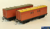 Aut-Kkg002 Austrains Kkg-Type Horse-Box Nswgr #Kkg1524 & Kkg1532 (Twin-Pack) Ho Scale Rolling Stock