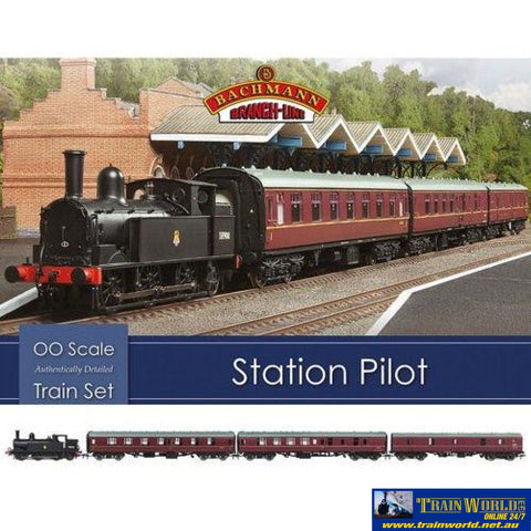 Bbl-30180 Bachmann Branchline Station-Pilot Train-Set Oo-Scale Dcc-Ready Train Sets