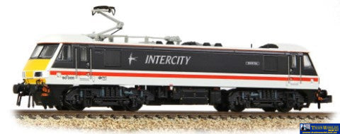 Bbl-371780 Graham Farish Class-90/0 90005 Financial Times Br Intercity (Swallow) Era-8 N-Scale