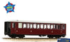BBL-394101A Bachmann Narrow-Gauge FR ’Tin Car’ Saloon Third No. 120 ’Ffestiniog Railway’ Maroon (Era-8) OO9-Scale