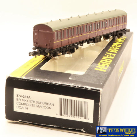 COMM-CC049 Used Goods Graham Farish Passenger Coach MK1 Suburban Composite N Scale Rolling Stock