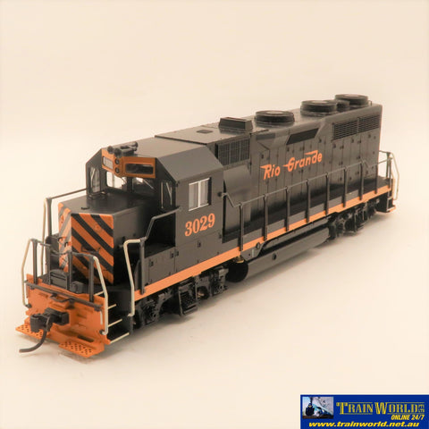 COMM-E020 Used Goods Kato EMD GP35 Ph 1b D&RG #3029 DCC Ready HO Scale Locomotive