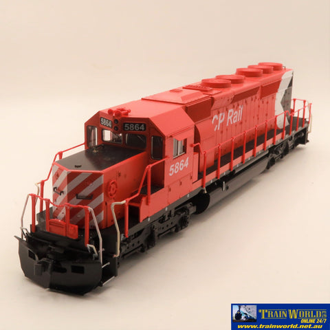 COMM-E024 Used Goods Kato EMD SD40-2 CP Rail #5864 DCC Ready HO Scale Locomotive