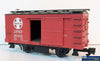 Comm-G092 Used Goods Aristo Craft Trains 2 Axle Box Car Santa Fe Gauge 1 Rolling Stock
