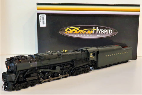 Comm-M161 Used Goods Bli Steam Locomotive Brass Hybrid 2695 Prr S2 6-8-6 Turbine #6200 With Small