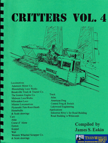 Critters Volume 4 -Used- (UB3A-1384S) Reference