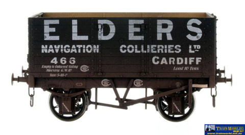Dap-7F073002W Dapol Po 7-Plank Open-Wagon 9 W/B 3-Door #466 Elders Navigation Collieries Ltd