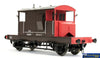 Dap-7F100100 Dapol Sr 25T Brake-Van #56365 Red/Brown Uneven-Planks & Small-Letters (Era-3) O-Scale