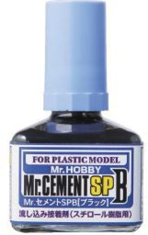 Gsi-Mc132 Gsi Creos Mr.cement-Spb Black 40Ml Glueandpaint