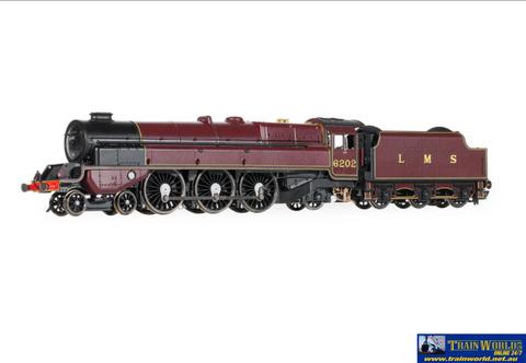 HMR-R30398 Hornby LMS - Princess Royal Class - ’Turbomotive’ 6202 OO-Scale DCC-Ready Locomotive