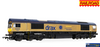 HMR-R30461 Hornby Railroad GBRf Class-66 Co-Co 66301 ’DRAX Power Station 50’ (Gold Edition) Era-11 DCC-Ready