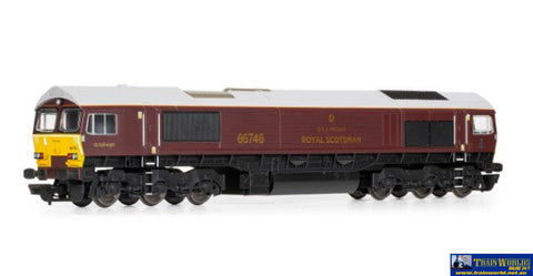 Hmr-R3950A Hornby R3950A Gbrf/Belmond Royal Scotsman Class 66 Co-Co 66746 Era 11 Oo-Scale Dcc-Ready