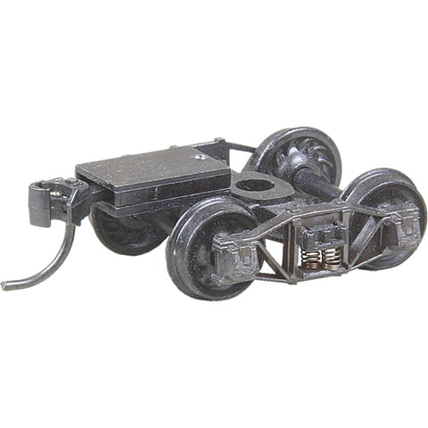 380-503 Kadee #503 Ho Scale Arch Bar Trucks With Ready-To-Mount Couplers 33 Ribbed Back Wheels -