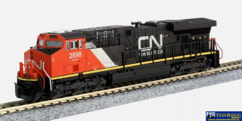 KAT-1768950DCC Kato GE ES44AC ’GEVO’ CANADIAN National #2899 N Scale DCC Locomotive