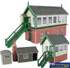 Met-Pn133 Metcalfe (Card Kit) Signal Box Set N-Scale Structures