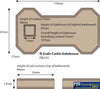 MET PN191 Metcalfe (Card Kit) Full Relief Castle Gatehouse N Scale Structures