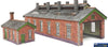 MET PN913 Metcalfe (Card Kit) Double Track Engine Shed N Scale Structures