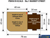 MET-PN950 Metcalfe No.1 Market Street N-Scale Structures