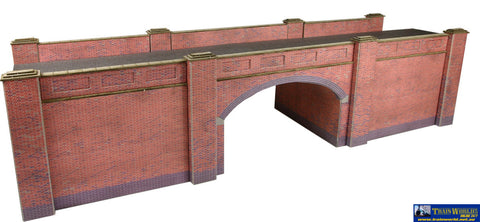 MET-PO246 Metcalfe (Card Kit) Railway Bridge in Red Brick OO Scale Structures