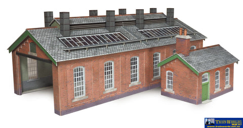 MET PO313 Metcalfe (Card Kit) Double Track Engine Shed OO Scale Structures